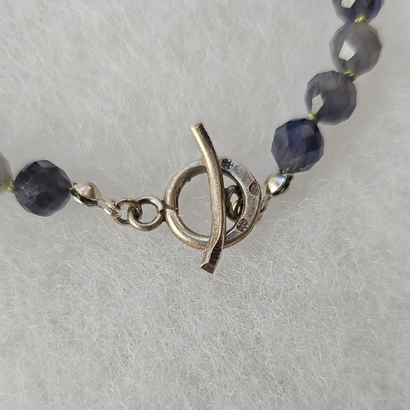 Gorgeous Blue and Green Beaded Bracelet from Unique Boutique in Manitou Springs, - Picture 2 of 4